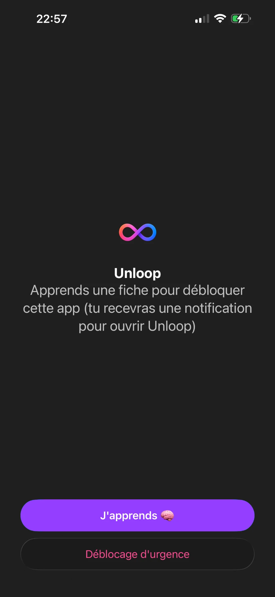 écran de blocage unloop : apprends une fiche pour débloquer l'app